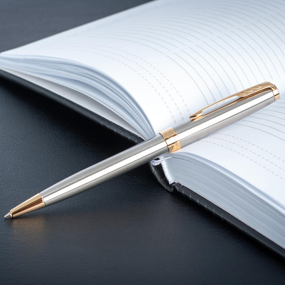 Кулькова ручка Parker SONNET 17 Stainless Steel з логотипом Кулькова ручка Parker SONNET 17 Stainless Steel з логотипом Фото 5